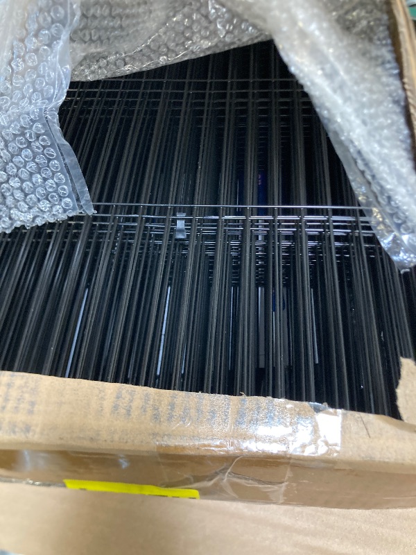 Photo 1 of LURIVA Small Animal Playpen, Guinea Pig Cages, Pet Playpen, Rabbit Cage,Small Animal Cage, Puppy Kitten Dog Playpen, Indoor Outdoor Portable Metal Wire Yard Fence,15 X 12 Inch, 28 Panels, Black