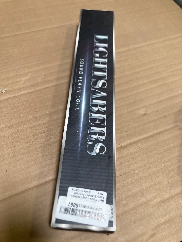 Photo 1 of Beyondtrade 12 Colors Lightsabers Toy 2 in 1 Dueling Swords RGB Doubled-Blade with FX Sound Mute Mode for Kids Movie Fans Cosplay Party Birthday Present