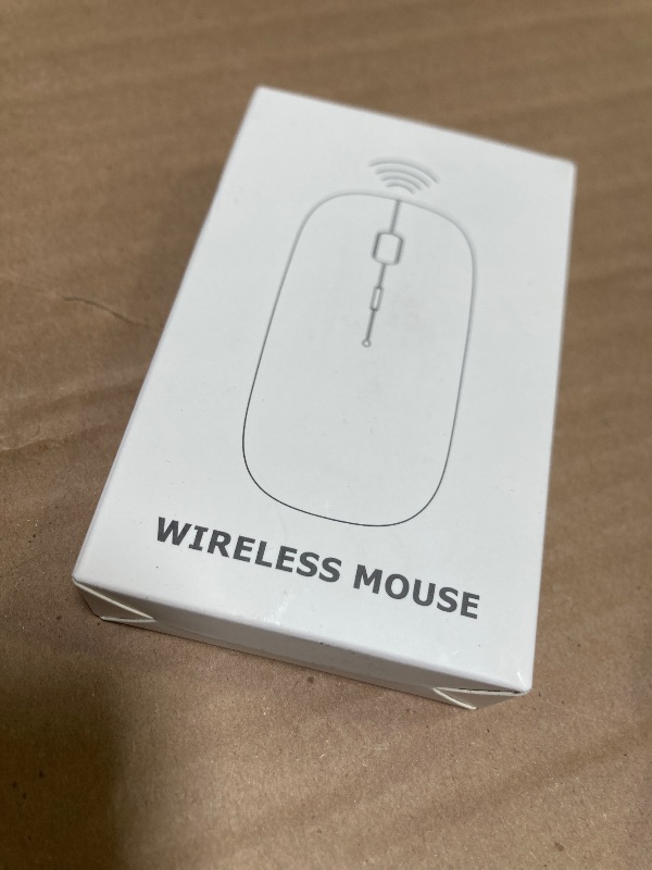 Photo 1 of SUNGI Bluetooth Mouse for Laptop/Tablet/iPhone/Android PC,Rechargable Quiet Slim Mice Compatible with Windows/Linux,Silver