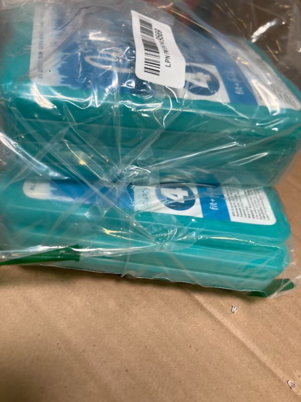 Photo 1 of Cool Coolers by Fit + Fresh, Reusable & Long-Lasting XL Slim Ice Packs, Cold Packs for Lunch Boxes, Ice Packs for Lunch Bags. Cooler Accessories for Camping, Beach, Lunch, and Work, 8PK, Green