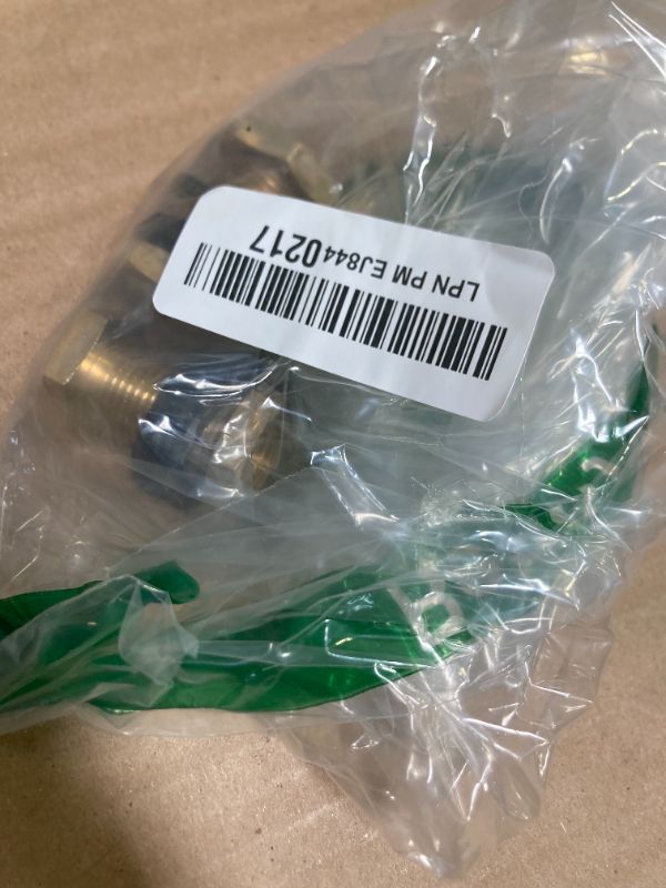 Photo 1 of KOOTNAS 2-Pack Solid Brass Bulkhead Fittings, 1/4 NPT Taper Female 3/4" Straight Male Thread Brass Water Tank Connector with 4 Rubber Rings and Silicone Rings, for Tank Body, Wooden Barrels, etc