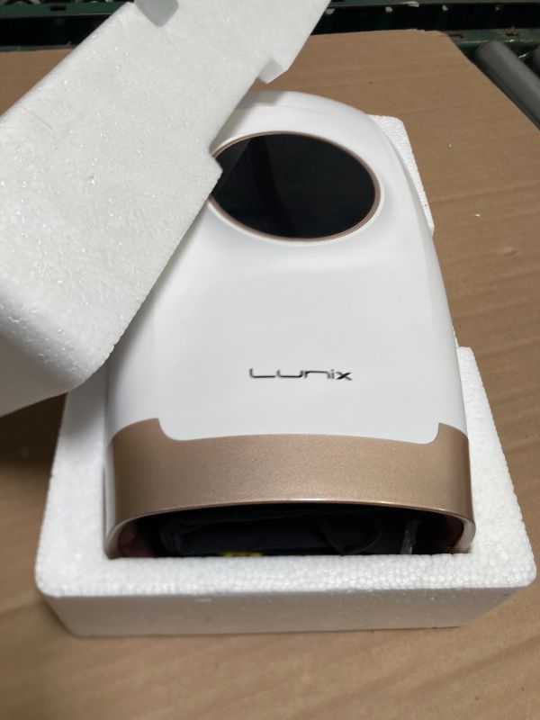Photo 1 of Lunix LX7 Electric Hand Massager with Compression, FSA HSA Eligible, Pressure Point Therapy for Arthritis, Pain Relief and Carpal Tunnel, Shiatsu Massage Machine with Heat, with Hand Warmer, White