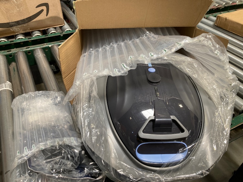 Photo 1 of BuSwift 320P Robotic Pool Cleaner, Hydro Dynamic Design, Pool Vacuum with Superior Suction, High Efficiency, DirtLock 2.0, Auto-Parking for Above-Ground Flat Pools up to 850 Sq.Ft, Space Gray