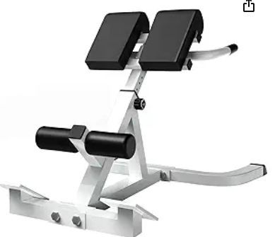 Photo 1 of Roman Chair,Back Extension Bench,Multi Functional Ab Bench, Hyperextension Bench Abdominal Exercise, Leg Strength Trainer Home Men Women Full Body