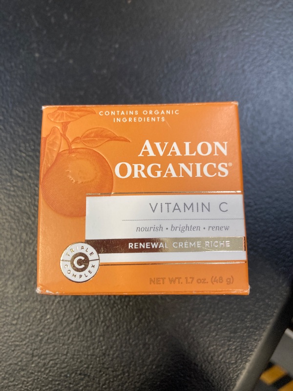 Photo 1 of Avalon Organics Skin Moisturizer with Vitamin C, 1.7 Oz, Dermatologist Tested, Plant-Based Formula, Cruelty-Free