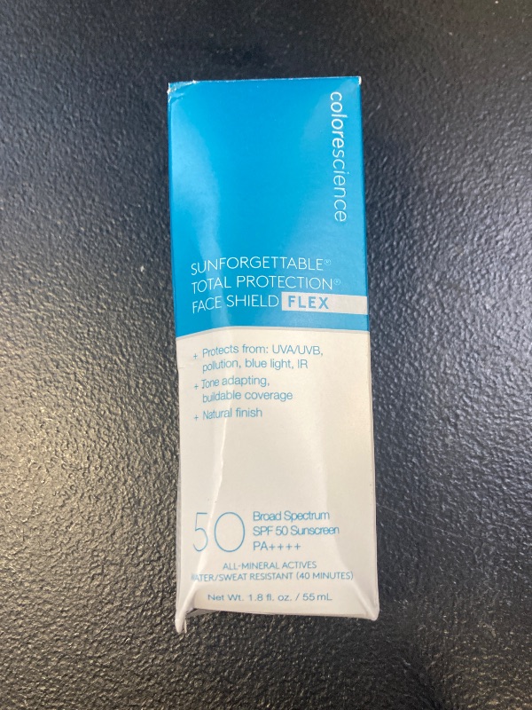 Photo 1 of Colorescience Total Protection Face Shield Flex SPF 50, Zinc Oxide Formula, Medium, 1.8 fl. oz.