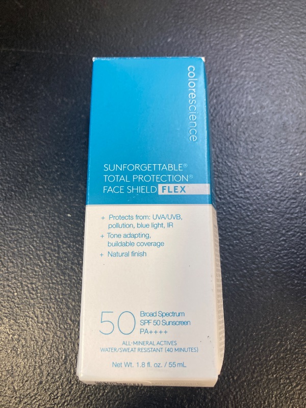 Photo 1 of Colorescience Total Protection Face Shield Flex SPF 50, Zinc Oxide Formula, Fair, 1.8 fl. oz (Pack of 1)