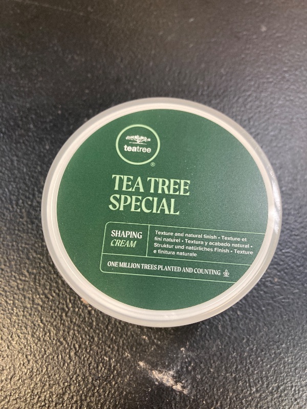 Photo 1 of Tea Tree Shaping Cream, Hair Styling Cream, Long-Lasting Hold, Matte Finish, For All Hair Types, 3 oz