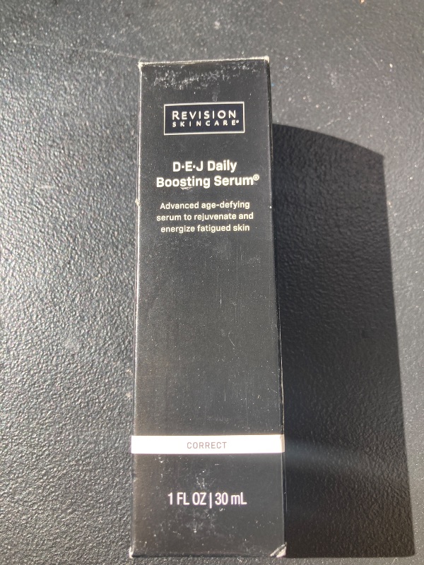 Photo 1 of Revision Skincare D·E·J Daily Boosting Serum™, Anti Aging Serum, Reduces Wrinkles, Supports Skin Firmness and Skin Elasticity, 1 fl oz