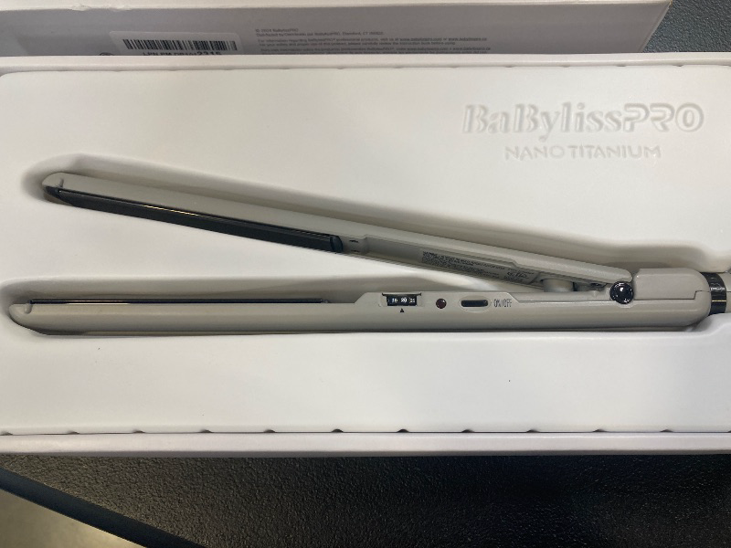 Photo 1 of BaBylissPRO Nano Titanium Limited Edition 1 Inch Ultra-Thin Flat Iron (Mist Collection)