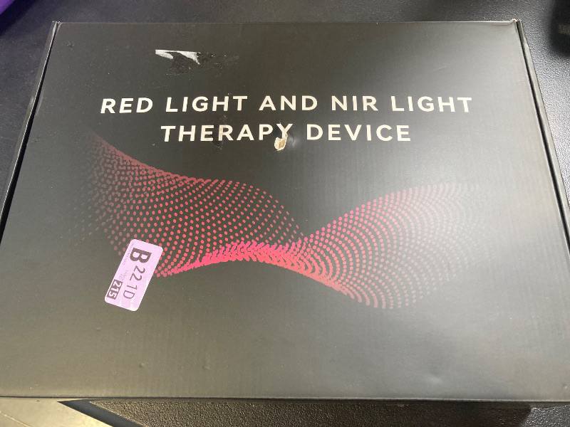 Photo 1 of Red Light Therapy for Face and Body, Red Infrared Light Therapy Lamp with Stand Led 660nm Red Light-Therapy& 850nm Infrared Light Device for Body
