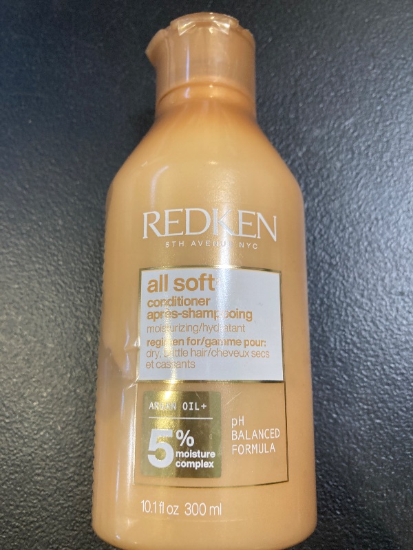 Photo 1 of Redken All Soft Conditioner | For Dry, Brittle Hair | Moisturizes & Provides Intense Softness | With Argan Oil | 10.1 Fl Oz