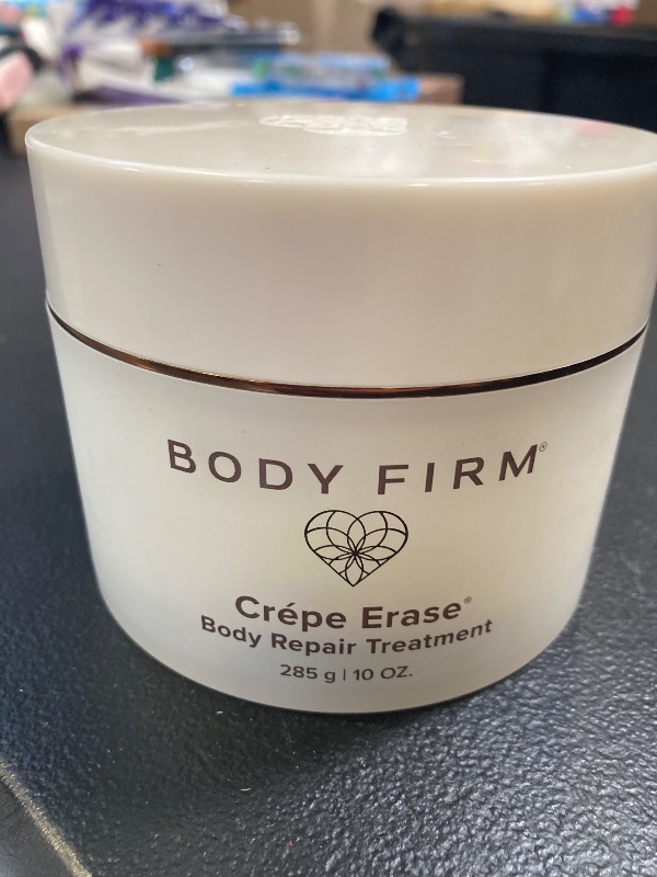 Photo 1 of BODY FIRM Crepe Erase Advanced Body Repair Treatment, Anti-Aging Skin Care Moisturizer for Body and Neck, Firming Cream to Support Wrinkle, Promotes Natural Elastin & Collagen Production, 10 oz