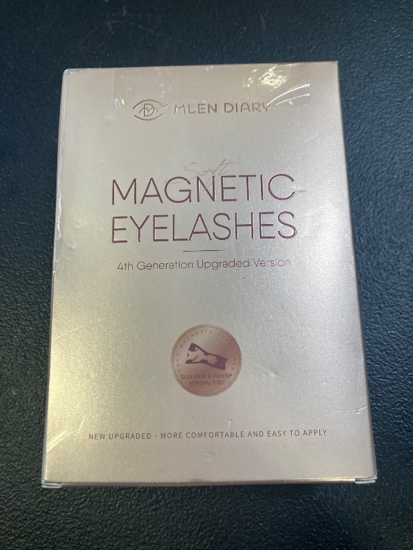 Photo 1 of Magnetic Eyelashes, Reusable Dual Magnetic Lashes without Eyeliner, Natural Look Magnetic Eyelashes with Applicator, Soft Magnets False Eyelashes, Easy to Wear, No Glue & No Makeup Remover
