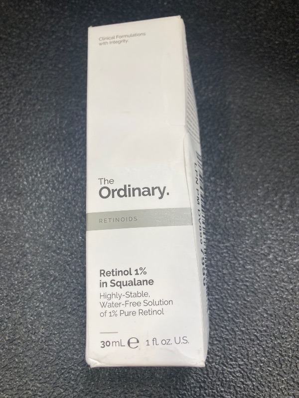 Photo 1 of The Ordinary Retinol 0.2% in Squalane, Gentle Retinol Serum for the Face That Is Anti-Aging and Skin Smoothing, 1 Fl Oz