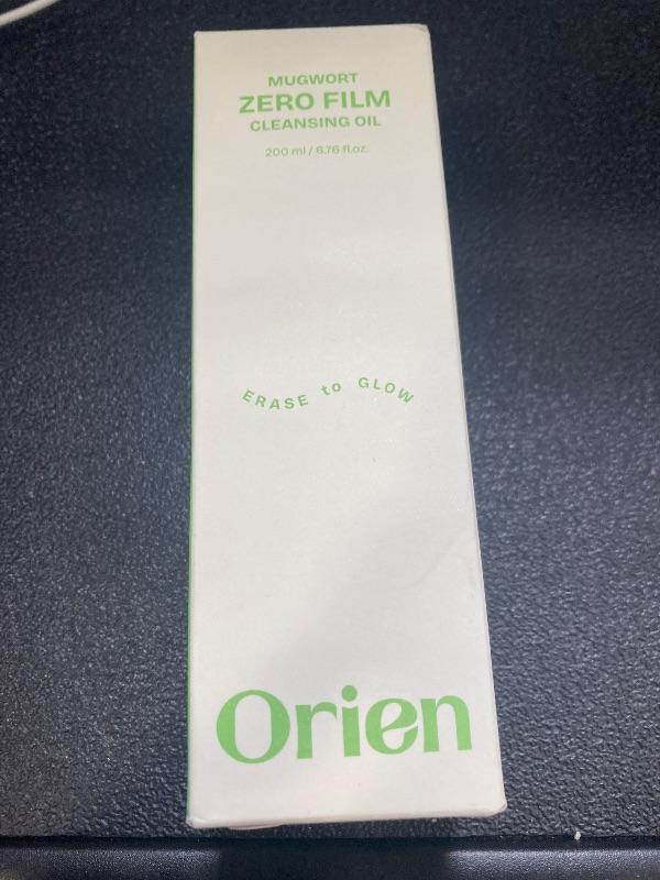 Photo 1 of Orien Mugwort Zero Film Cleansing Oil 6.76 fl.oz. 200ml ?Daily Makeup Blackhead Removal No pore clogging Korean skincare double cleansing