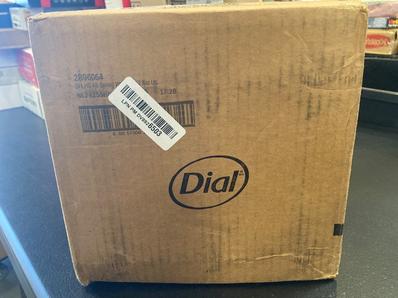 Photo 1 of Dial Antibacterial Liquid Hand Soap Refill, Spring Water, 52 fl oz (Pack of 3)