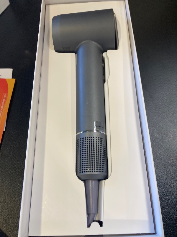 Photo 1 of Hair Dryer, 160000 RPM Professional High-Speed Blow Dryer 500 Millions Negative Ionic Care Hair Dryer for Fast Drying, Low Noise Thermo-Control Hairdryer, Travel with Diffuser, Gray