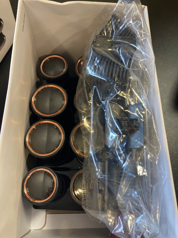 Photo 1 of T3 - Volumizing Hot Rollers LUXE | Premium Hair Curler Set for Long Lasting Volume, Body & Shine | Set of 8-4 XL (1.75") & 4 Large (1.5”)