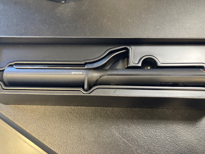 Photo 1 of ghd Curve Soft Curl Iron - 1.25” Ceramic Curling Iron for Long-Lasting Volume, Soft Curls and Waves - 365ºF Safe Heat Technology with Fast Heat-Up, Cool Tip and Auto Sleep Mode - Black