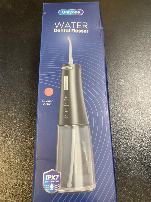 Photo 1 of Onlyone Water Dental Flosser Pick for Teeth, 300ML Portable Oral Irrigator, Rechargeable Travel Irrigation Cleaner, Professional Electric Flossing Machine Birthday Gifts for Women, Mom, Girlfriend Pink