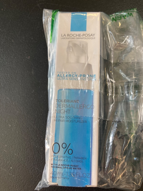 Photo 1 of La Roche-Posay Toleriane Dermallergo Night Cream for Face, Intense Soothing Moisturizer with Vitamin E, Allergy Tested, for Sensitive Skin, Formerly Toleriane Ultra Night