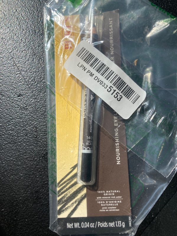 Photo 1 of Burt’s Bees Nourishing Eyeliner, Soft Black - 0.04 Ounce