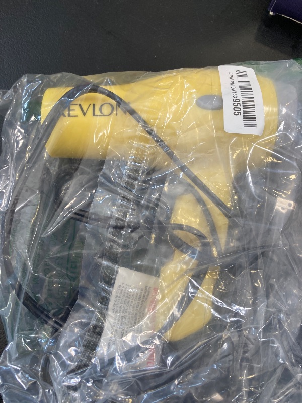 Photo 1 of REVLON Compact Hair Dryer | 1875W Lightweight Design, Perfect for Travel, (Yellow)