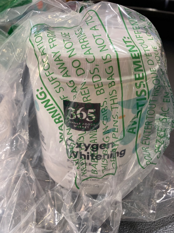 Photo 1 of 365 by Whole Foods Market, Oxygen Whitening Powder, Color-Safe Bleach Alternative, 32 Ounce