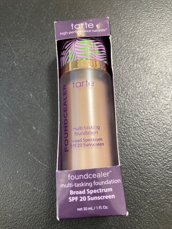 Photo 1 of tarte babassu foundcealer skincare foundation Broad Spectrum SPF 20-27N light-medium neutral (light to medium skin with a balance of warm & cool undertones) - full size