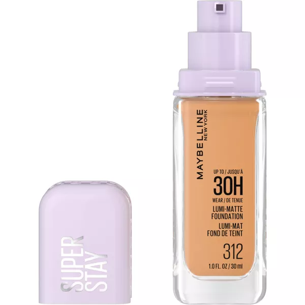 Photo 1 of Maybelline Super Stay Up to 30HR Wear Lumi-Matte Liquid Foundation - 1 fl oz