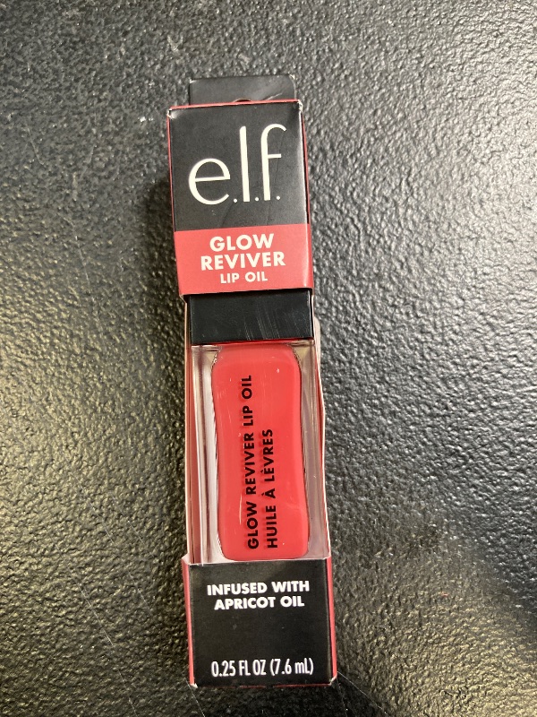 Photo 1 of e.l.f. Glow Reviver Lip Oil, Nourishing Tinted Lip Oil For A High-shine Finish, Infused With Jojoba Oil, Vegan & Cruelty-free, Rose Envy