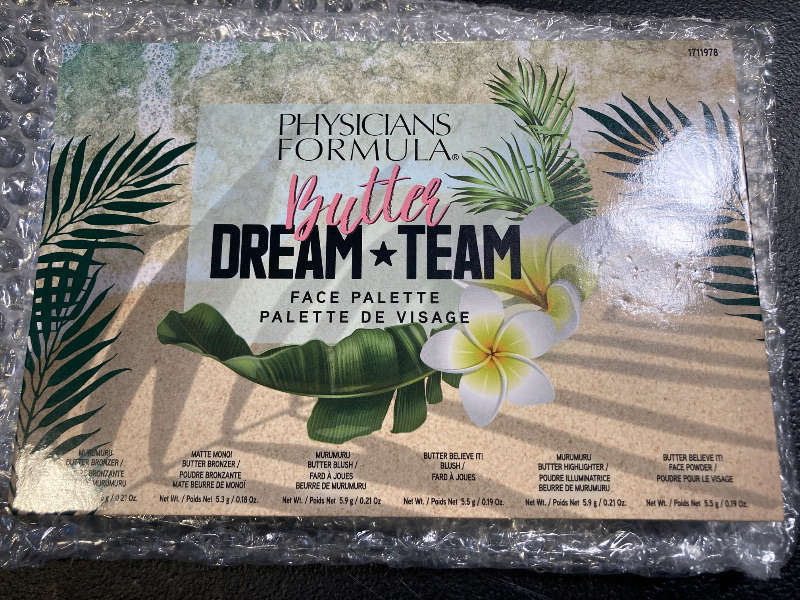 Photo 1 of Physicians Formula Butter Dream Team Palette Makeup Gift Set, Bronzer, Blush, Face Powder, Dermatologist Approved