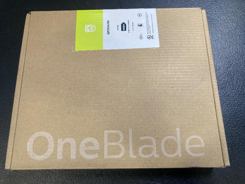 Photo 1 of Philips Norelco OneBlade 360 Hybrid Face, Electric Beard Trimmer and Shaver, with 360 Blade Technology, 1x 360 Blade for Face, 5in1 Adjustable Comb, Model QP2724/90