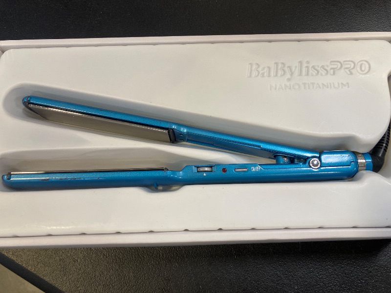 Photo 1 of BaBylissPRO Nano Titanium 1-1/2 Inch Ultra-Thin Straightening Iron