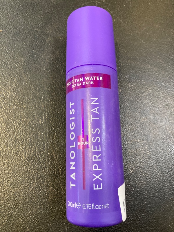 Photo 1 of Tanologist Extra Dark Self Tan Water, Clear Self Tanning Water, Streak-Free Tanning Mist, Natural Bronze, No Fake Tan Smell, Long Lasting, Clean Ingredients, 6.76 fl. oz/200 ml Bottle
