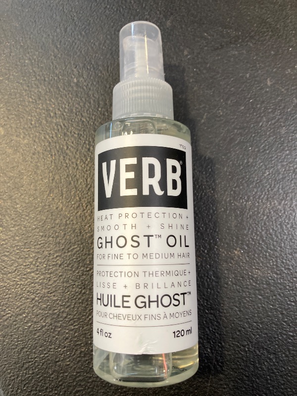 Photo 1 of VERB Ghost Oil, 4 fl oz- Weightless Hair Oil for Fine to Medium Hair – Smooths Frizz, Adds Shine – No Parabens, Gluten or Harmful Sulfates