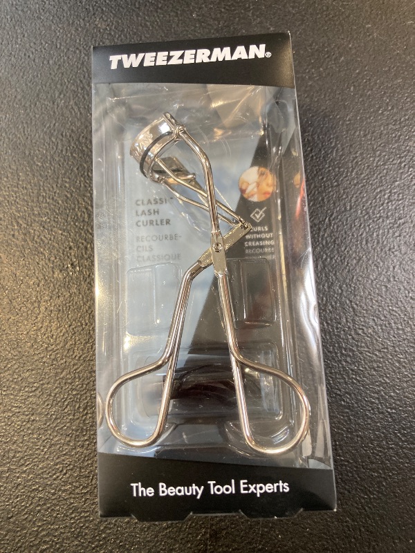 Photo 1 of Tweezerman Classic Eyelash Curler Model No. 1034-R, Stainless Steel