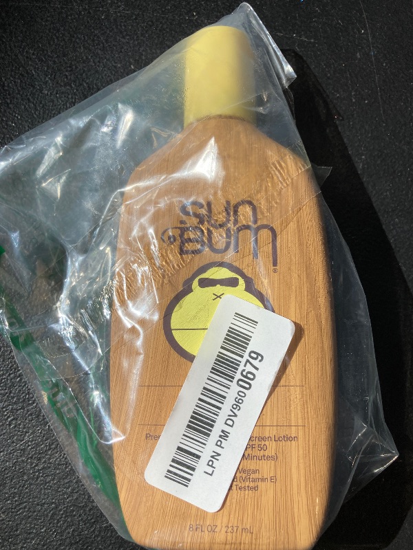 Photo 1 of Sun Bum Original SPF 50 Sunscreen Body Lotion - Broad Spectrum Moisturizing Sunscreen with Vitamin E - Hawaii 104 Act Compliant (Made without Octinoxate & Oxybenzone) - 8 oz