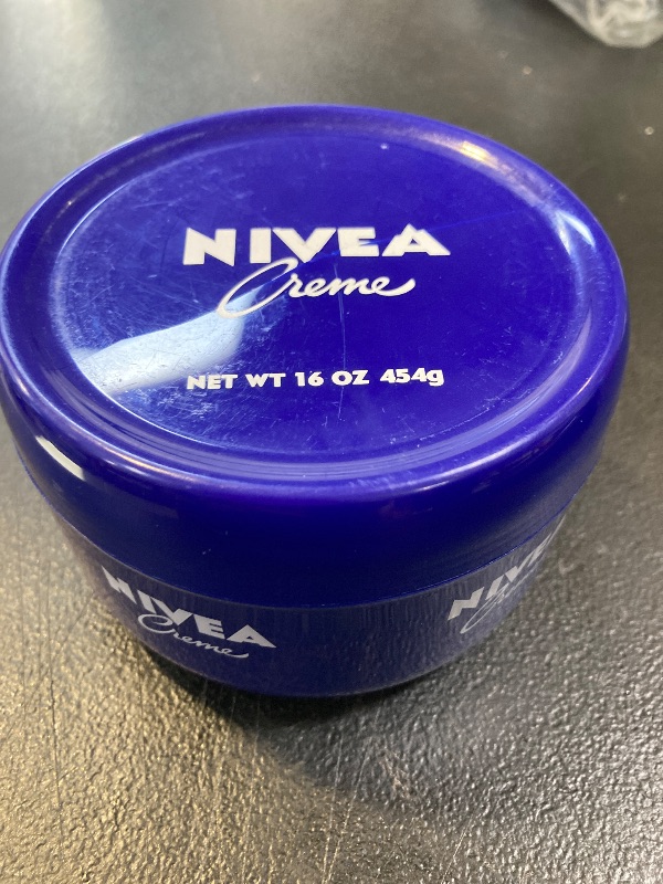 Photo 1 of NIVEA Creme Body, Face and Hand Moisturizing Cream, 16 Oz Jar