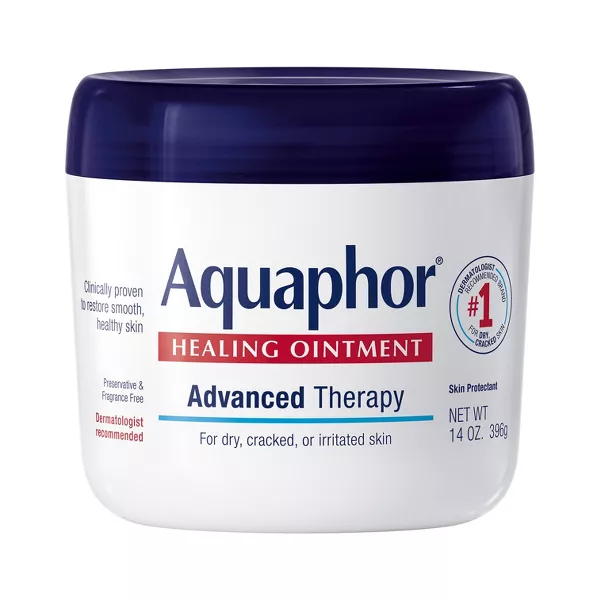 Photo 1 of Aquaphor Healing Ointment Skin Protectant Advanced Therapy Moisturizer for Dry and Cracked Skin Unscented