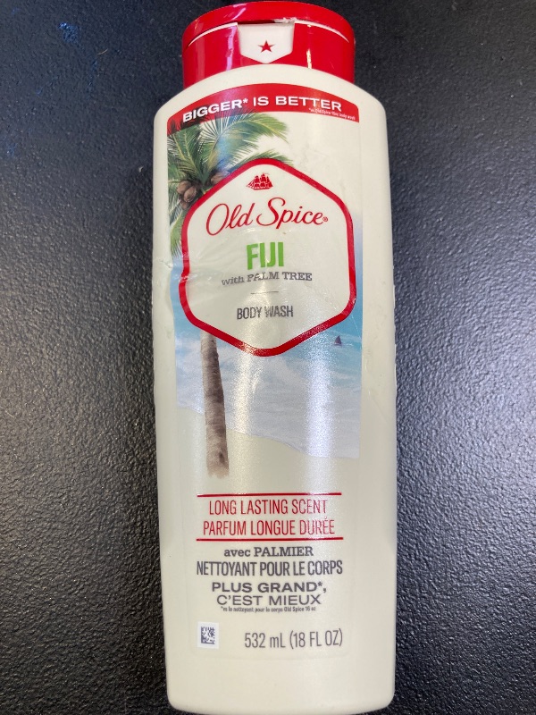 Photo 1 of Old Spice, Body Wash Fiji with Palm Tree, 18 Fl Oz