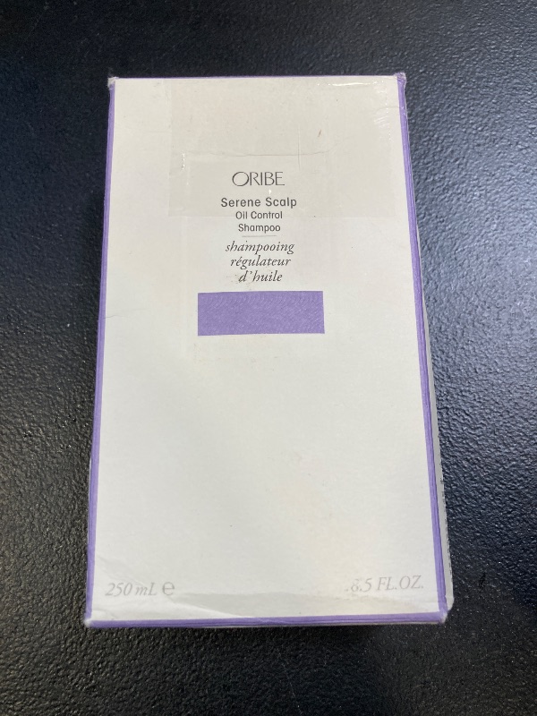 Photo 1 of Oribe Serene Scalp Oil Control Shampoo, Lavender Packaging, 8.5 Fl Oz (Pack of 1)