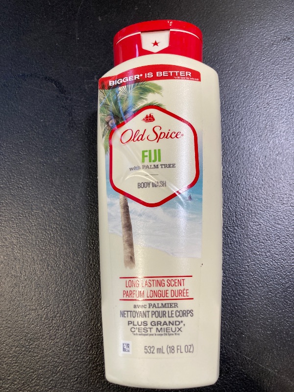 Photo 1 of Old Spice, Body Wash Fiji with Palm Tree, 18 Fl Oz