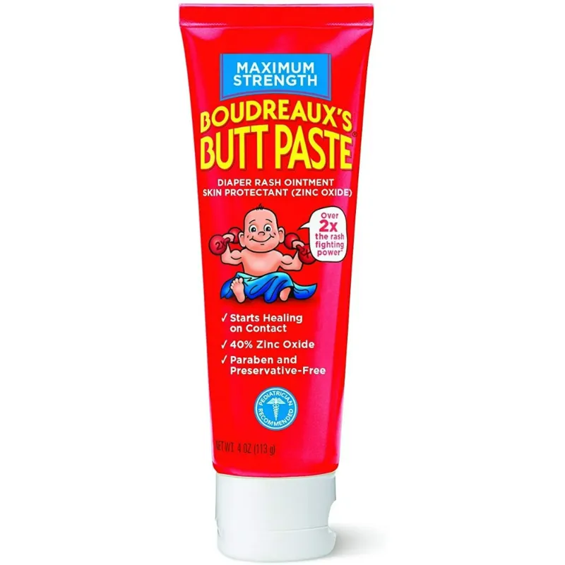 Photo 1 of Boudreaux's Maximum Strength Diaper Rash Cream Butt Paste 4oz