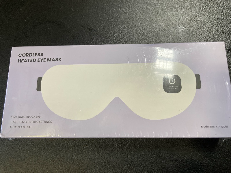 Photo 1 of Heated Eye Mask - Cordless Eye Mask for Dry Eyes, FSA HSA Eligible, Eye Relief, Improved Sleep, Washable Eye Heating pad for Travel and with Replaceable Shell
