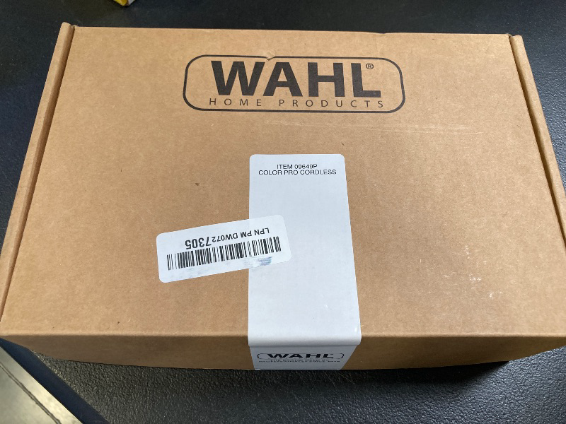 Photo 1 of Wahl Color Pro Cordless Rechargeable Hair Clipper & Trimmer – Easy Color-Coded Guide Combs - for Men, Women, & Children – Model 9649P