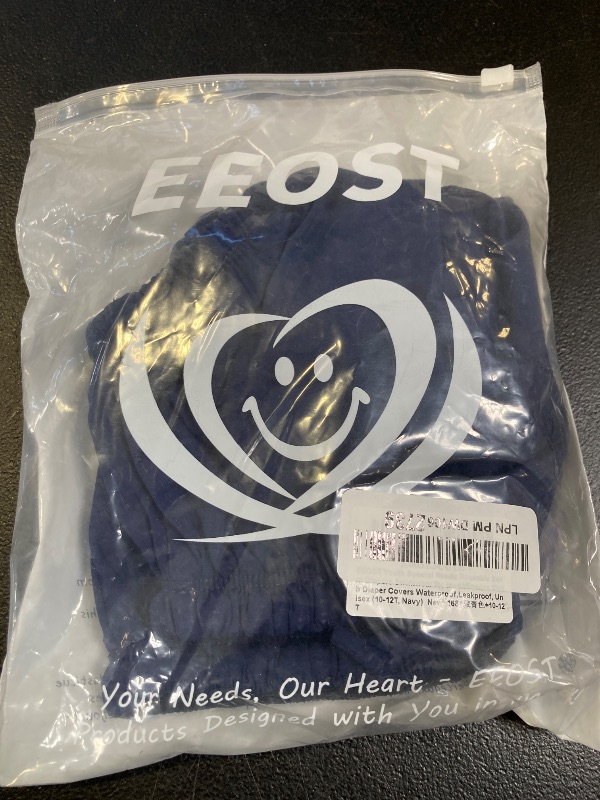 Photo 1 of EEOST Youth Special Needs Reusable Swim Diapers Swimwear for Incontinence Cloth Diaper Covers Waterproof, Leakproof, Unisex (10-12T, Navy)