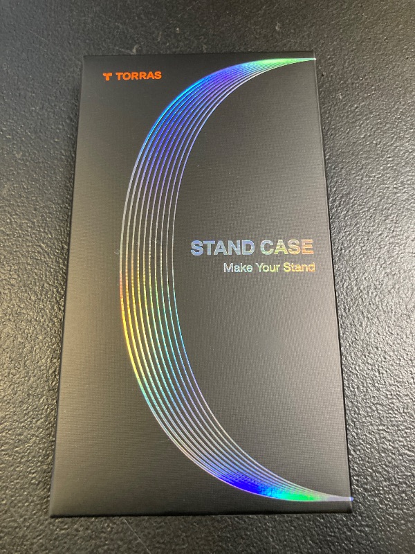 Photo 1 of TORRAS Ultra-Magnetic Ostand for iPhone 16 Pro Case, [Compatible with MagSafe] [Flexible Stable Stand] Military-Grade Protection Translucent Slim Anti-Scratch Ring Kickstand, Frosted Black 6.3"