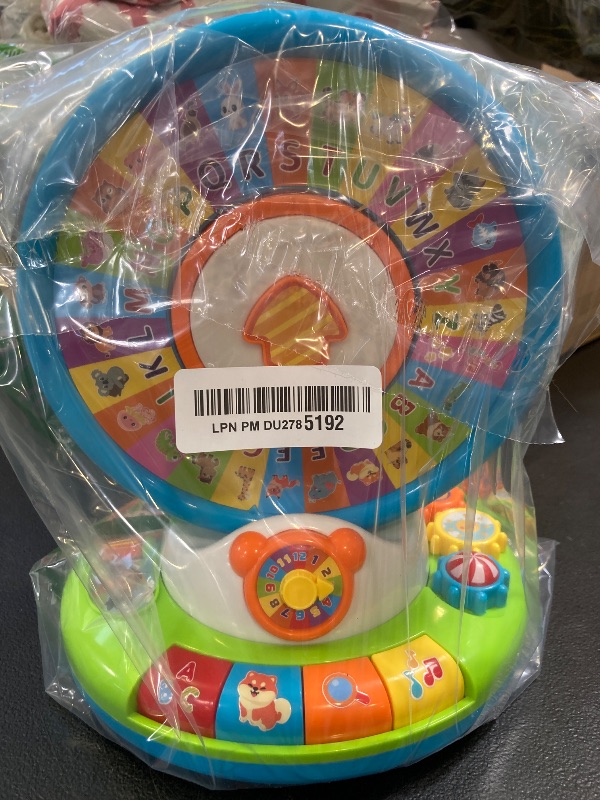 Photo 1 of Learning Toy for Kids 1 2 3 Year Old Boys Girls, Spin and Sing Alphabet Zoo with Sounds, Interactive Educational Toys for Toddler 2-3, First Christmas 1st Birthday Gifts Toy